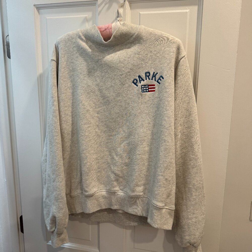 Parke American Flag Crewneck
